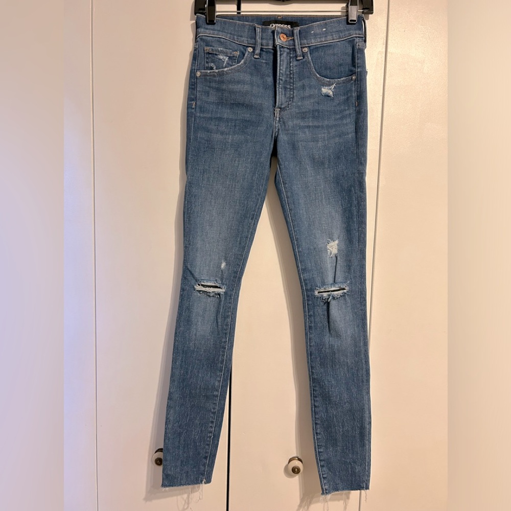 Express Mid Rise Ankle Legging